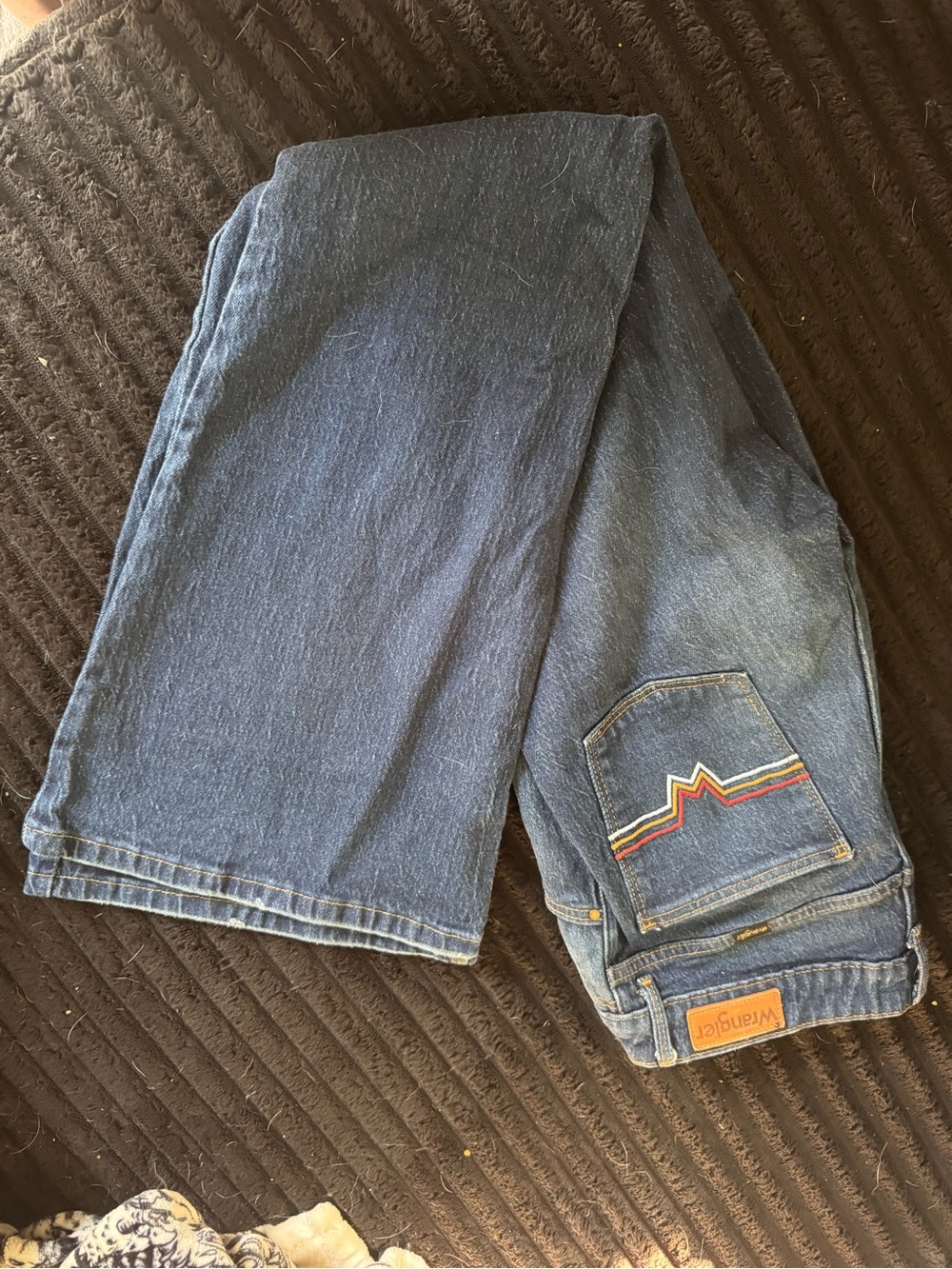 Wrangler high rise fierce flare